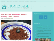 Tablet Screenshot of homemadehomeideas.com